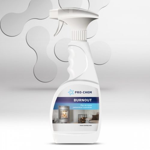 Рідина для миття поверхні печей та камінів BURNOUT