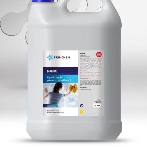 Рідина для миття скляних поверхонь NANO